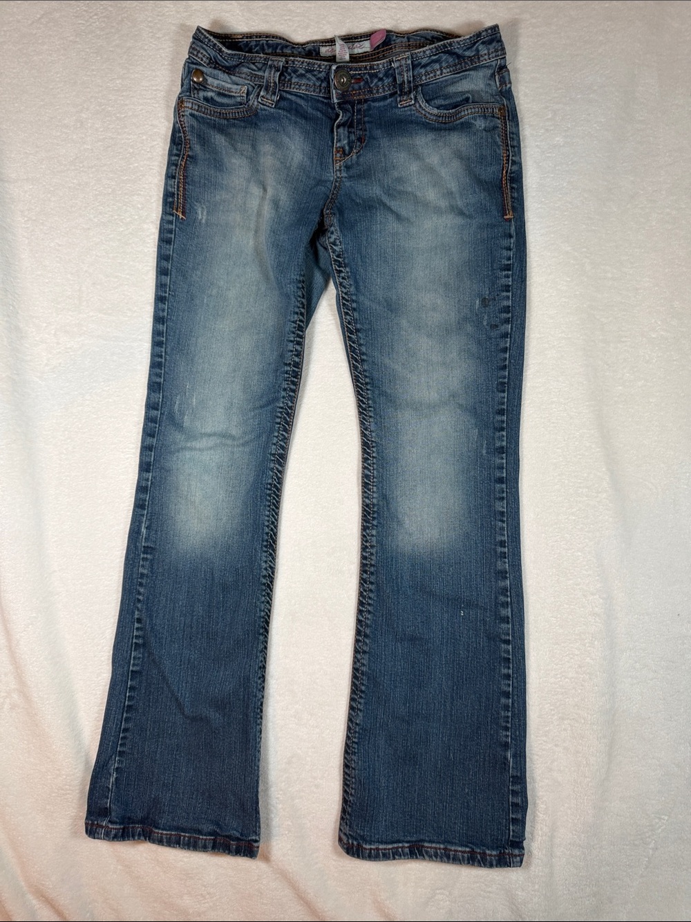 Aeropostale Girl’s Medium Blue Hailey Skinny Flare Jeans